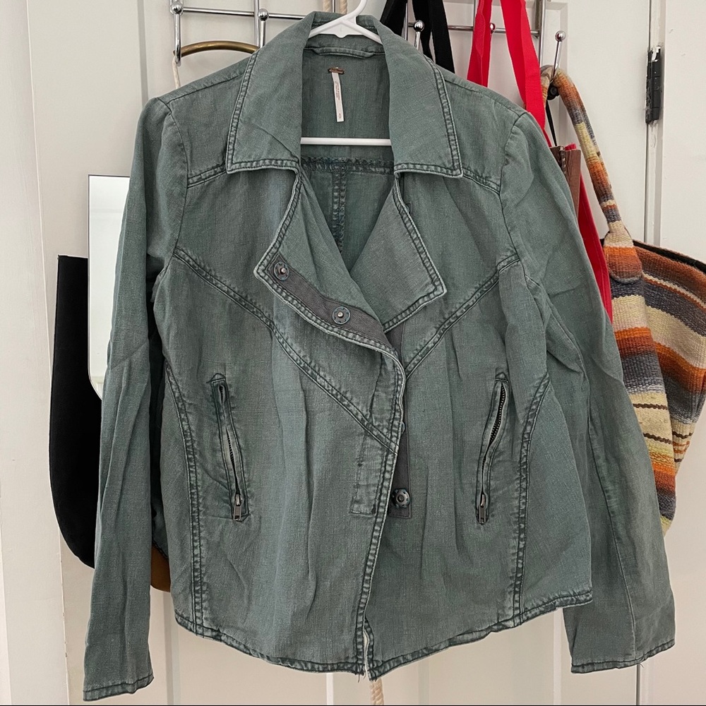 Free People moto Jacket